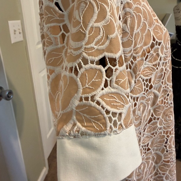 Delicate Days Taupe Crochet Dress by Shop the Mint - Picture 6 of 14